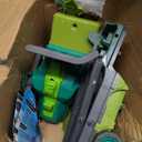 Toddler Car Truck Toys for Kids Ages 3-5, 10-in-1 Dinosaur Carrier Truck with Foldable Track Toys with Spray, Light & Sounds and 9 Dino Cars, Birthday Gift for 3 4 5 6 7 8 Years Old Boys Girls