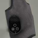 2PCS Cordless Foot Massager for Neuropathy, Foot and Ankle Massager for Pain Relief, 3000mAh Rechargeable Ankle Heating Pad with Massage for Circulation, Gray