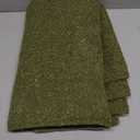 JUSPURBET 24x24 Pillow Covers Set of 2 Decorative Throw Pillow Covers Case for Couch Sofa Bed Soft Boucle Textured Cushion Covers with Hidden Zipper for Home Decor Living Room,Olive Green