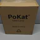 PoKat 23" Brass Gold Ceramic Table Lamps for Living Room, Retro Warm Gold Lamps for Night Stands, Vintage Bronze Decorative Lamps for Bedroom, Antique Gold Brown Nightstand Lamps for Home Decor