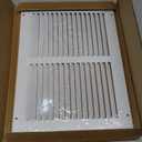 12x8 Vent Cover(Duct Opening Size),Air Return Vent Cover,Flat Vent Cover,Rejillas De Aire Acondicionado para Casa,Return Air Grilles,Outer Dimensions:13.75"Wx9.75"H(12"W x 8"H, Duct Opening)