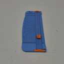 Firbon Blue A4 Paper Cutter, 12 Inch Titanium Straight Paper Trimmer with Side Ruler for Scrapbooking Craft, Paper, Coupon, Label, Cardstock