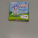 30" Easter Bunny Inflatable Ring Toss Game - Easter Games for Kids with 6 Rings - Weighted Bottom to Keep Inflatable Rabbit Upright - Family Outdoor Easter Party Games for Kids and Adults