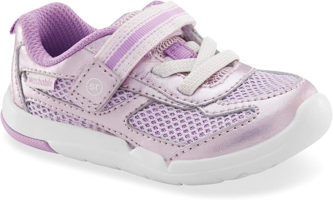 Stride Rite Unisex-Child SRT Ian 2.0 (7.5 Wide Toddler, Purple)