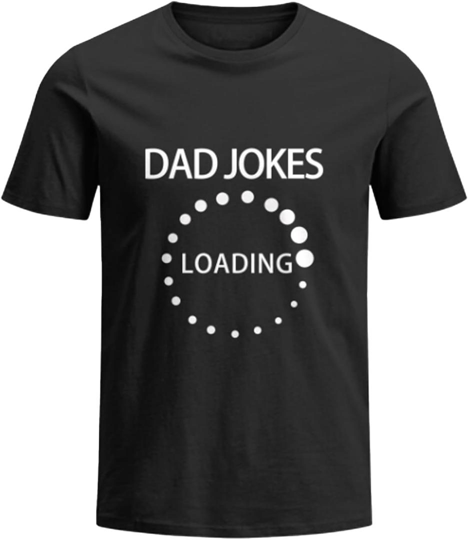 Dad Jokes Shirt for Christmas Fathers Day Birthday Gifts for Men from Daughter Son - Funny Shirts for Dad Gifts (XX-Large)