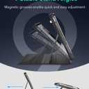 ESR for iPad Air 11 Inch Case M4/M3/M2 (2026/2025/2024), iPad Air 5th/4th Gen Case (2022/2020) 10.9 Inch, Removable Magnetic Cover, Adjustable Portrait/Landscape Stand, 9 Standing Angles, Black