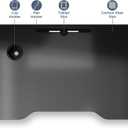Lap Desk for Adults - Portable Foldable Bed Desk Tray Table Laptop Stand with Storage Drawer/Cup Holder,for Working Reading Writing Eating,Watching Movies for Bed Sofa Couch Floor
