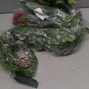 [Snowy & Timer] 6 Ft Prelit Christmas Garland, Real Touch Cedar Garland with Lights,115 Cedar Branchs 25 Eucalyptus Leaves Red Berry Snowy Pinecones Garlands for Mantel Fireplace Table Christmas Decor