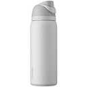 Owala FreeSip Insulated Stainless Steel Water Bottle with Straw, BPA-Free Sports Water Bottle, Great for Travel, 32 Oz, Shy Marshmallow