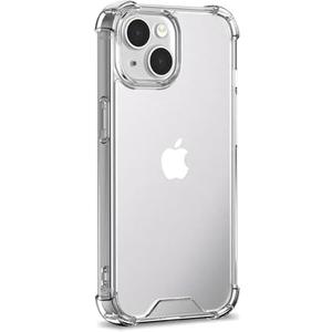 Pack of 3 iEugen Compatible with iPhone 15 Pro Case Clear,Transparent [][Military Grade Drop Protection] Slim Shockproof Phone Cases Shockproof Bumper Slim Protection Cover Women Men 2023,Clear