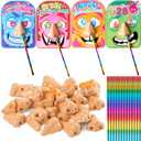 JOYIN 28PCS Valentines Day Stationery Kids Gift Set, Funny Nose Cards and Pencils Perfect for Classroom Exchange, Party Favor Holiday Reward Prizes