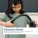 Cyber Acoustics 3.5mm Stereo Headset (AC-5002) Durable, Crisp, and Clear Communication in Classrooms and at Home