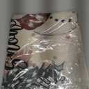 Artoid Mode Let It Snow Snowman Christmas Placemats Set of 4, 12x18 Inch Winter Table Mats for Party Kitchen Dining Decoration (Black)