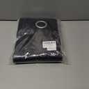 Sun Zero Soho Blackout Energy Efficient Grommet Curtain Single Panel, 54" x 63", Black