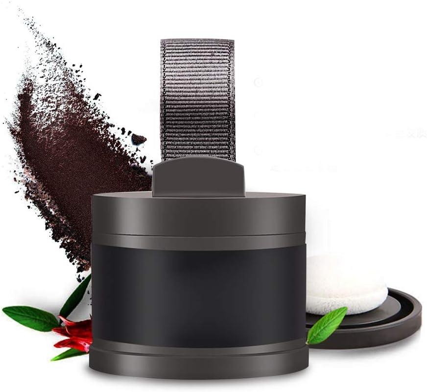 Instant Hairline, Hairline Cover Up Powder, Hair Line Powder, Hair Line Shadow Cover Up Powder Hairline Powder Fill in Thinning Hair Beauty Cosmetics (Color : Black) (Black)