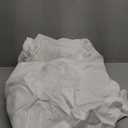 SONORO KATE 100% Egyptian Cotton Duvet Cover Queen Size, 1000 Thread Count Sateen Duvet Cover, Soft, Breathable Cotton Comforter Cover with Hidden Zipper Closure - 3 PC (White,Queen)