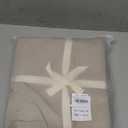 TIPTOE BEAR Full Duvet Cover Set- 100% Washed Cotton 3 Pcs Soft Comfy Breathable Chic Linen Feel Bedding, 1 Duvet Cover and 2 Pillow Shams, Light Taupe