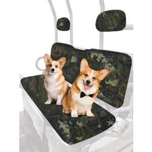 UTV Ranger Seat Cover for Polaris Ranger 500 700 800 2002-2008, PU Coating Waterproof UTV Bench Seat Cover, Durable Fabric, Replacement Ranger Seat Accessories (Camo)