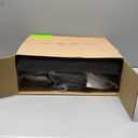 Outdoor Heated Cat House in Winter,Extremely Insulated & Weatherproof,Elevated Feral Cat Shelter with Waterproof Eaves & Escape Door for Outside Stray Barn Cat (Dark Grey,S) (16.5"L x 12.6"W x 17.7"H)