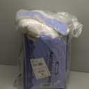 3 Inch Ultra-Fluffy Memory Foam Mattress Topper Queen for Back Pain, Soft Comfy Pillow Top Queen Mattress Topper with 4X Support, Mattress Pad with Breathable Air Mesh Sides, 6-21'' Deep Pocket (White)