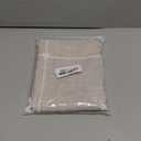 Square Small Bedside Tablecloth Cotton Linen Light Brown Lattice Dust-Proof Washable Table Cover Boho Farmhouse Table Cloth for Nightstand Kitchen Dining Tabletop Decoration 24 x 24 Inch