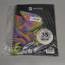 ARTISTIC EYE 9x12 Premium Black Paper Pads, Spiral Bound Sketchbook, Pack of 2, 70 Sheets (150g/m2), Acid-Free Drawing Paper, Ideal for Kids, Teens & Adults