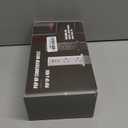 ANNQUAN 2 inch Space Saver Pop Up Outlet for Countertop with PD20W USB Ports,2 Outlets Tamper Resistant,Splashproof Pop Up Socket,Desk Power Grommet for Home Office Kitchen Black (ETL Listed) (6ft Cord)