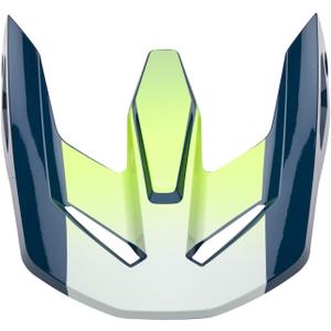 Fox Racing V1 Helmet Visor - Flora (Small/Medium, Dark Indigo)