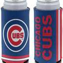 MLB Chicago Cubs Slim Can Cooler, Team Colors, One Size