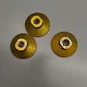 3 Pack 2inch Brazing Discs Brazed Flat Grinding Head, Diamond Grinding Cup Wheel for Angle Grinder Tool