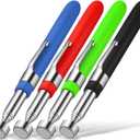 Geiserailie 4 Pcs Telescoping Magnet Pickup Tool Extendable Magnetic Sticks Grabber Pickup Tool Practical Gifts for Men, Dad, Husband, Handyman, Mechanic(5 lb)