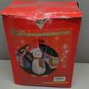 PARAYOYO 12FT Giant Halloween Inflatable Stacked Pumpkin Decoration, Halloween Blows up Pumpkins Inflatable Built-in 4 LEDs for Halloween Inflatables Outdoor Decoration Party Haunted House Lawn Decor