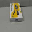 YUZES Hydraulic Crimping Tool and Cable Cutter, 12 AWG to 00 (2/0), 10 Tons Battery Cable Crimper Tool with 9 Crimping Dies, Crimping Tool for Cable Lug, Wire Terminal Lug