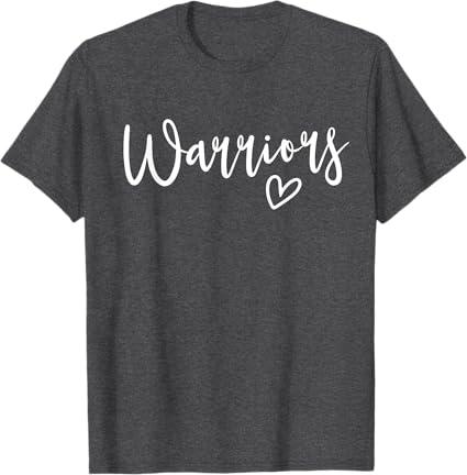 Warriors High School Warriors Sports Team Women's Warriors T-Shirt XL Warriors High School Warriors Sports Team Women's Warriors T-Shirt XL