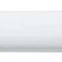 Spring Window Fashions Oval Spring Tension Curtain Rod 48 to 84-Inch Adjustable Width, White