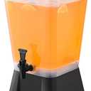 VEVOR Beverage Dispenser, 5 Gallon Drink Dispenser for Parties, Plastic Juice Dispensers with No-Drip Spigot, Iced Tea Lemonade Juice Water Dispensers, for Restaurants, Hotels, Parties