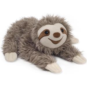 Sloth Stuffed Animals, Microwavable Stuffed Animal Adorable Fluffy Sloth Plush for Warmth & Comfort, Heatable & Coolable Lavender Scent Toy, Cute Soft Plushie Gifts for Kids Adult & Children Boy Girls