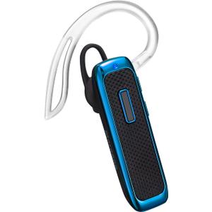 Bluetooth Headset, Wireless Bluetooth Earpiece w/ 18 Hours Playtime and Noise Cancelling Mic, Ultralight Earbud Headphone Hands-Free Calls for iPhone Tablet Samsung Android Cell Phones Truck Driver