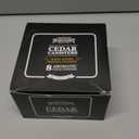 Dr. Killigan's Cedarwood Chip Canisters - Moth Repellent for Closets, Cedar Blocks for Clothes Storage, Drawer Deodorizers, 8 Reusable Tins with Wood Shavings