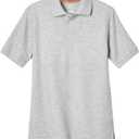 French Toast Kids' Pique Polo  (Beige, M)