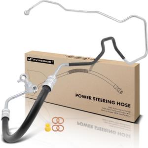 A-Premium Power Steering Pressure Hose Line Assembly Compatible with Infiniti FX35 2003 2004 2005 2006 2007 2008, V6 3.5L AWD, Pump To Gear/Rack Pinion