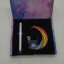 Sinops Metal Rainbow Bridge Dog Memorial Gifts, Loss of Dog Sympathy Gifts, Pet Memorial Gifts for Lost Dogs, Passing Away Memory Ornaments for Dog Lovers, Pet Bereavement Gifts for Window Hanging