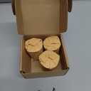 Pure Beeswax Votive Candles-3 Pack Natural Votives for Home Room Decor Party Wedding Spa,12 Hours Burn