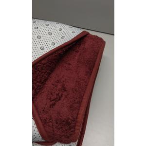 Pettop 5x7 ft Burgundy Red Area Rugs for Bedroom Living Room, Washable Memory Foam Indoor Carpet, Modern Aesthetic Minimalist Non Slip Soft Comfy Carpet for Boys Girls Dorm Home Decor