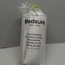 Bedsure GentleSoft Fleece Blankets Queen Size Light Grey - Bed Blanket Soft Lightweight Plush Fuzzy Cozy Luxury Microfiber, 90x90 inches