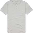 Men's Drop-Cut Polo  Collared Casual Shirt for Men  Soft Polyester, Cotton, and Spandex Blend  Wrinkle Resistant (Medium)