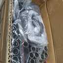 Orian Baby Playpen Large Playpen for Babies and Toddlers, Oxford Fabric, Indoor & Outdoor Play Pen, 10 Colorful Balls, 4 Pull-Up Rings, Carry Bag (50x74)