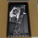 SPACELEAD 3 Tier Rolling Cart with Wheels, Storage Craft Art Trolley Organizer Serving, 3 Hanging Baskets Easy Assembly, for Office, BathroomLiving Room, Kitchen, Black