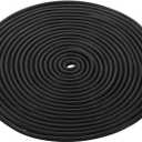 uxcell Foam Rubber Weather Seal Strip, 7mm(9/32") Diameter 10 Meters (32.81Ft) Long Round EPDM Rubber for DIY Gasket, Warehouse, Pads, Foam Tubing, Crafts