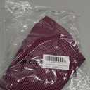 Willit Men's Golf Polo Shirts Short Sleeve Striped Performance Moisture Wicking Maroon Stripe XXL